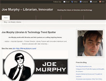 Tablet Screenshot of joemurphylibraryfuture.com